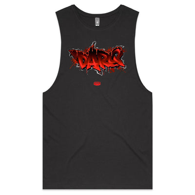 DARQ - Mens Sleeveless T-Shirt - FRONT PRINT