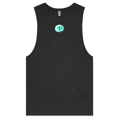 TETHER III - Mens Sleeveless T-Shirt - BACK PRINT