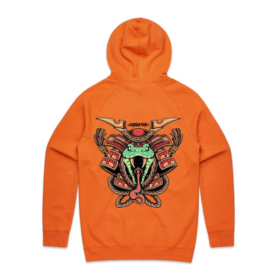 SPIRIT SNAKE - Mens Pocket Hoodie - BACK PRINT