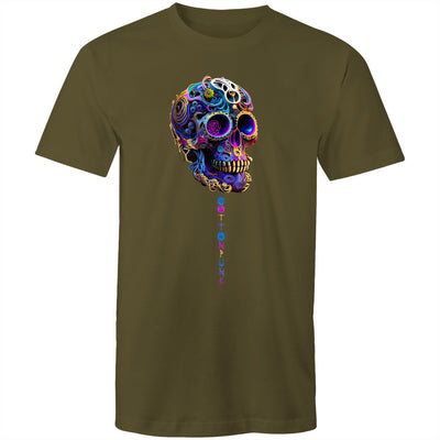 GEARS OF TIME - Mens T-Shirt - FRONT PRINT