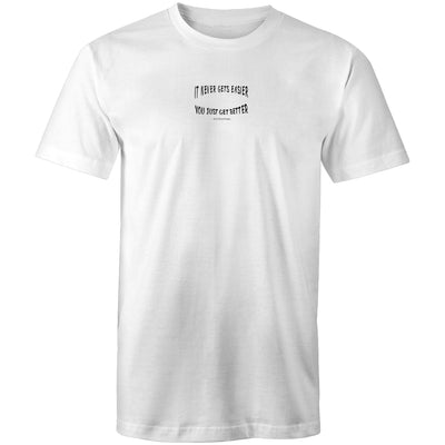 GET ON MY LVL - Mens T-Shirt - BACK PRINT