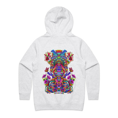 EGO TRIP - Womens Pocket Hoodie - BACK PRINT