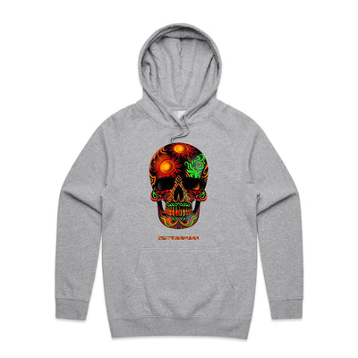 DEATH BY SUNSET - Mens Pocket Hoodie - FRONT PRINT