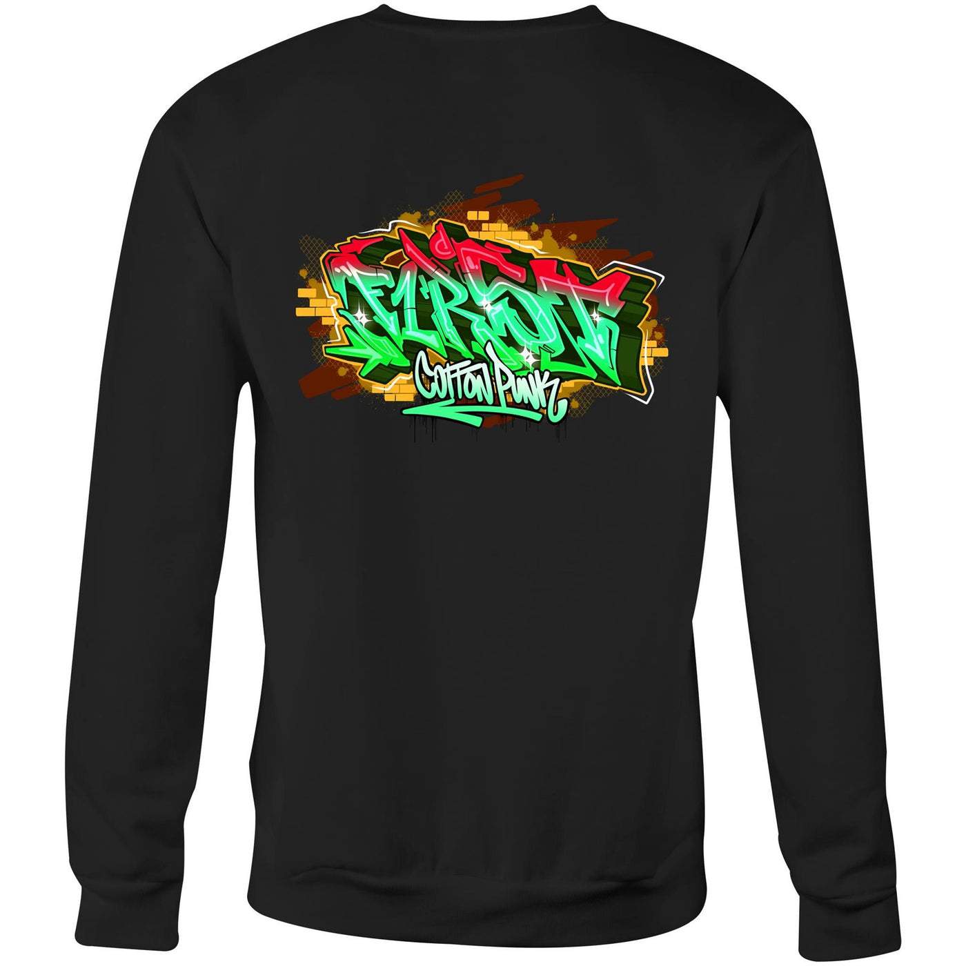 F1RST - Mens Sweatshirt - BACK PRINT