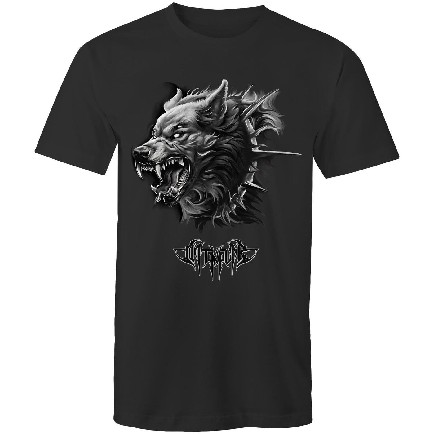 WEREWOLF - Mens T-Shirt - FRONT PRINT