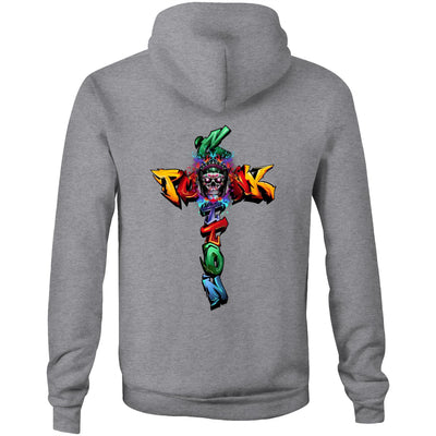 COTTONPUNK X SPLASH - Mens Pocket Hoodie - BACK PRINT