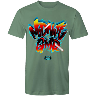 MIDNITE GMR - Mens T-Shirt - FRONT PRINT