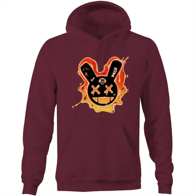 SUNDAZE (O) - Mens Pocket Hoodie - FRONT PRINT