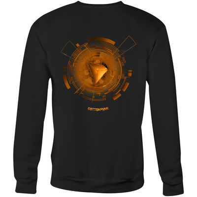 TRON II - Mens Sweatshirt - BACK PRINT