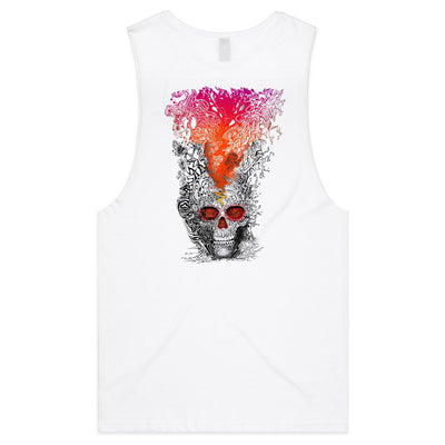 DIGITAL DETOX - Mens Sleeveless T-Shirt - BACK PRINT