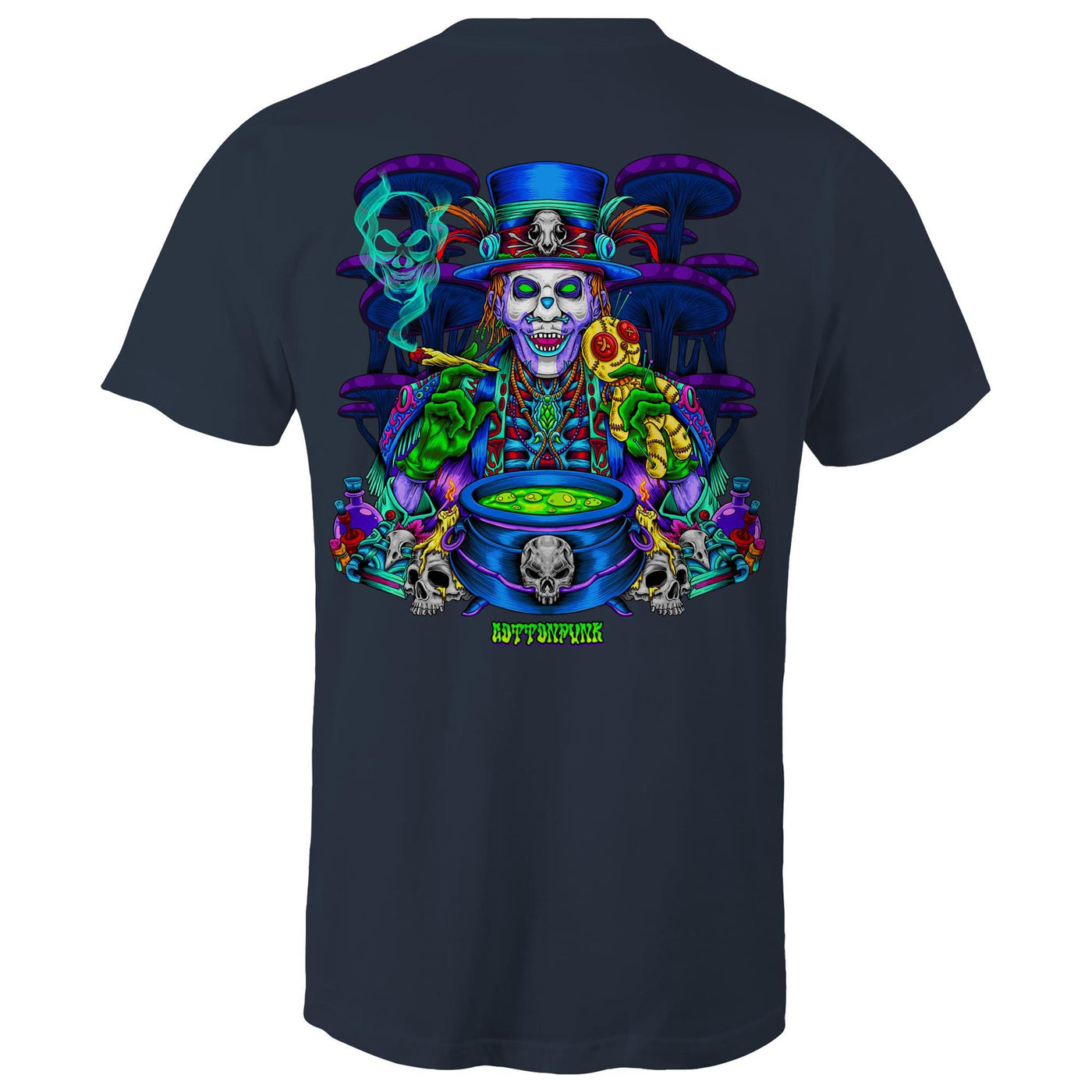 VOODOO MASTER - Mens T-Shirt - BACK PRINT