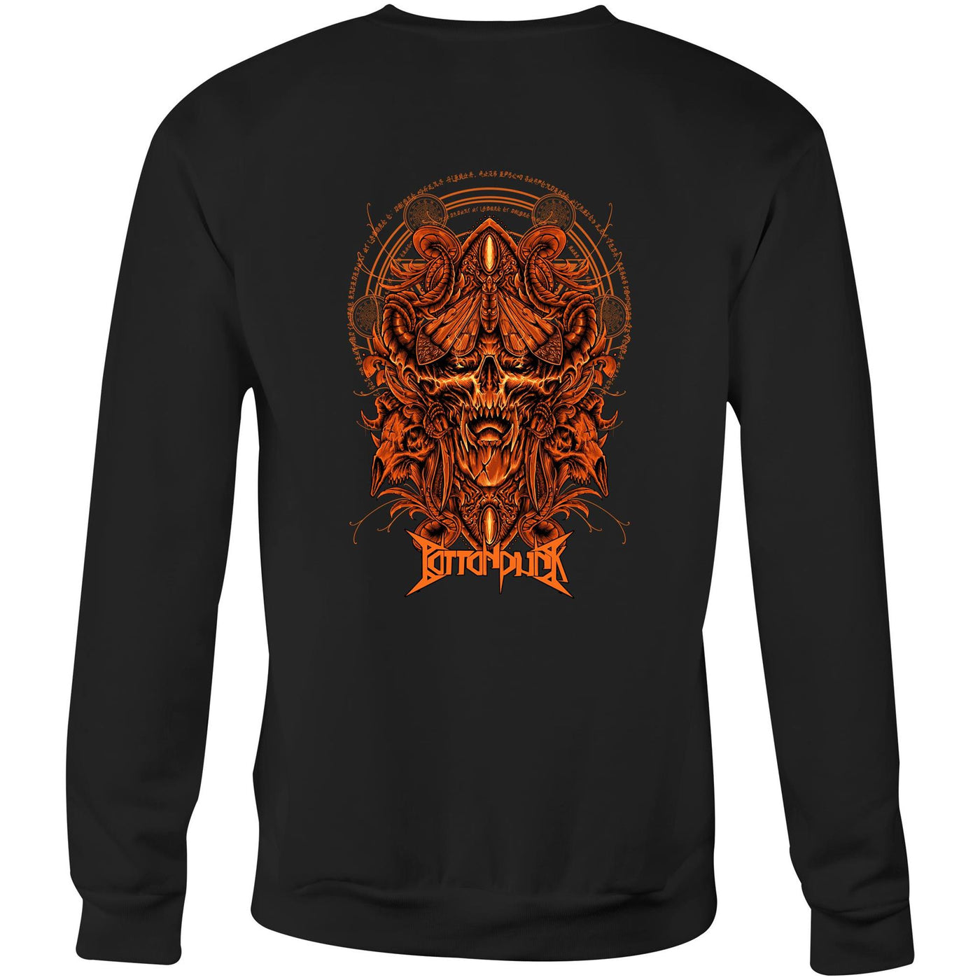 DEATHMOTH III - Mens Sweatshirt - BACK PRINT