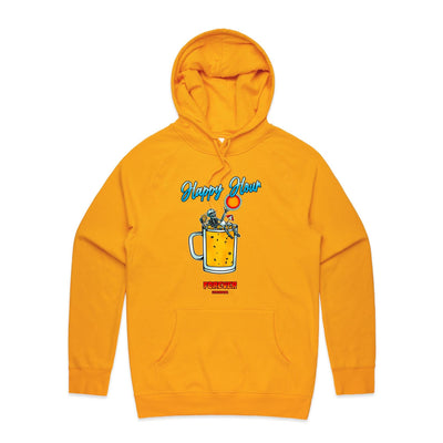 IS IT STILL HAPPY HOUR? - Mens Pocket Hoodie - FRONT PRINT