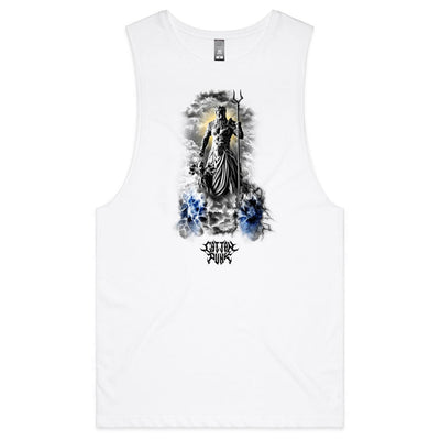 GOD WARRIOR - Mens Sleeveless T-Shirt - FRONT PRINT