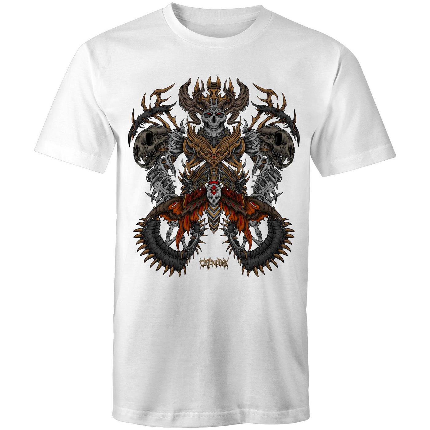 DEATHMOTH KING - Mens T-Shirt - FRONT PRINT