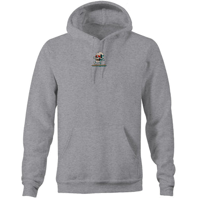 HIDEOUT - Mens Pocket Hoodie - BACK PRINT