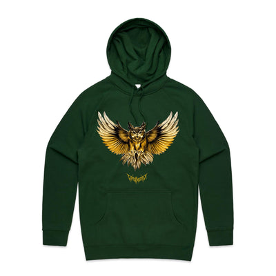 SILENT HUNTER - Mens Pocket Hoodie - FRONT PRINT