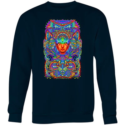 DEATH OF THE EGO - Mens Sweatshirt - FRONT PRINT