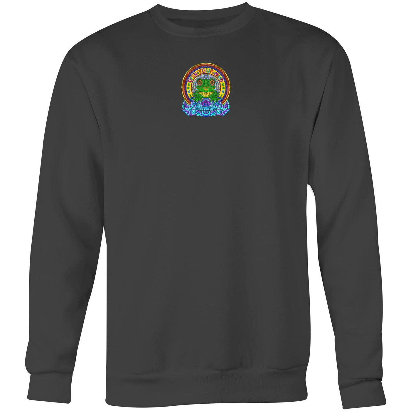 DOWN THE HOLE - Mens Sweatshirt - BACK PRINT