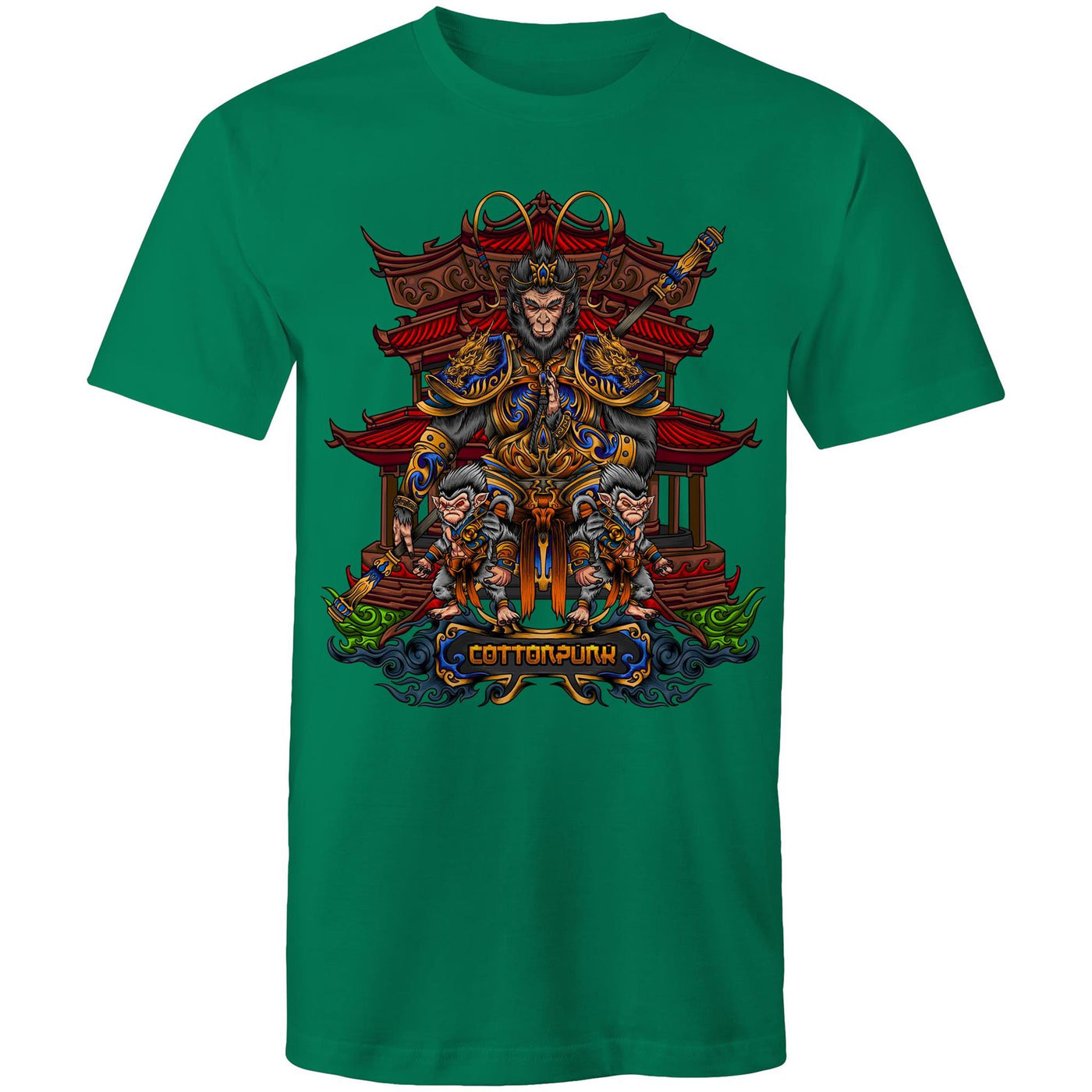 MONKEY KING 2 - Mens T-Shirt - FRONT PRINT