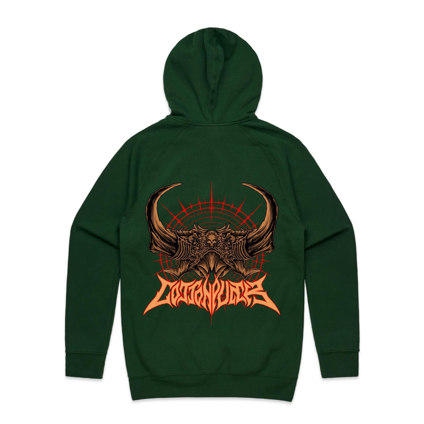 BLACK SPELL IV - Mens Pocket Hoodie - BACK PRINT