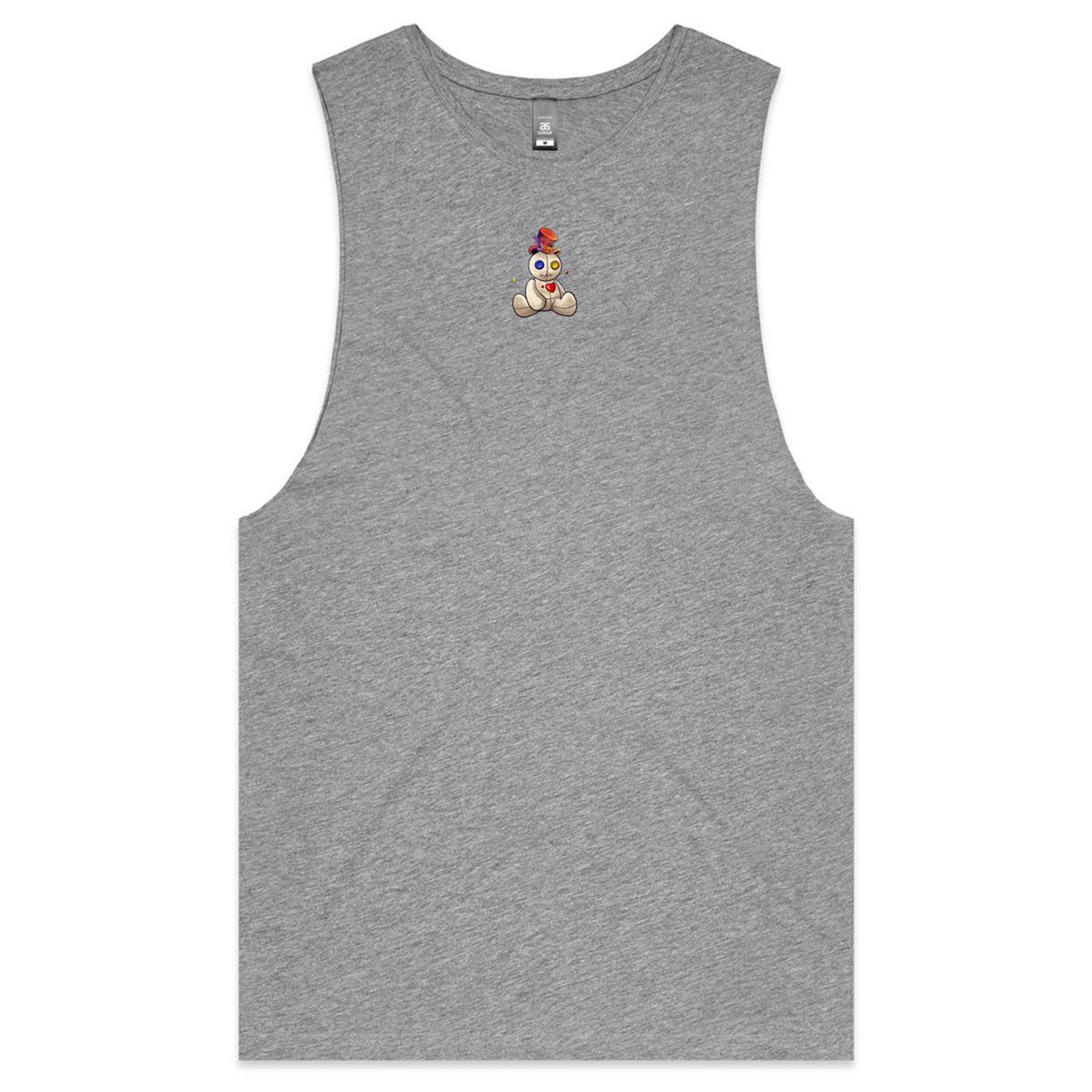 LET'S VOODOO - Mens Sleeveless T-Shirt - BACK PRINT