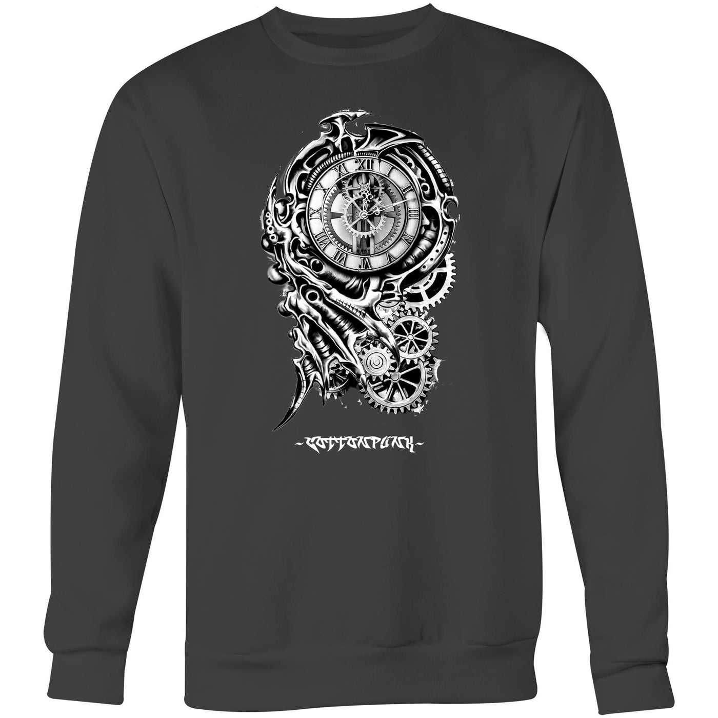 TIME KILLA 2 - Mens Sweatshirt - FRONT PRINT