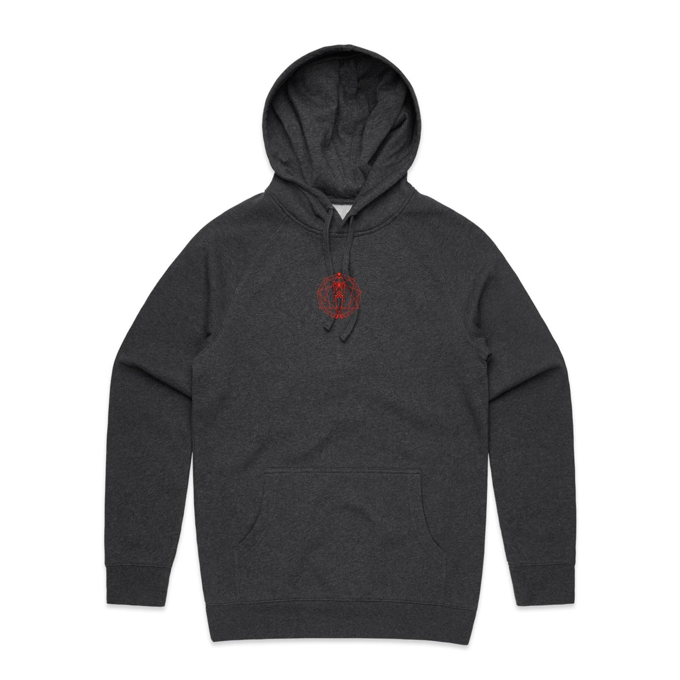 HELLEVATION - Mens Pocket Hoodie - BACK PRINT