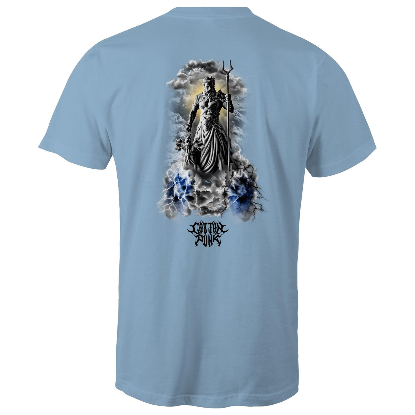 GOD WARRIOR - Mens T-Shirt - BACK PRINT