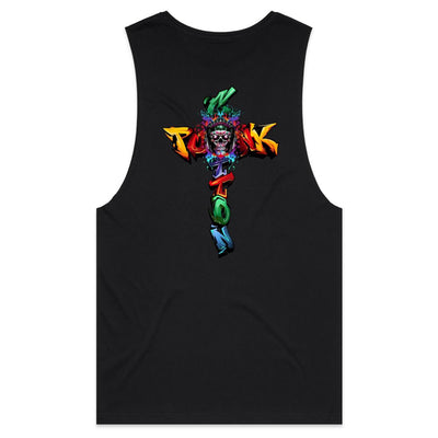 COTTONPUNK X SPLASH - Mens Sleeveless T-Shirt - BACK PRINT