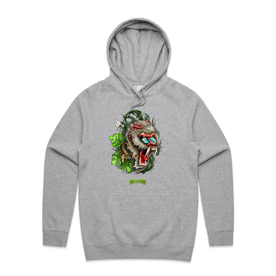 BABOON - Mens Pocket Hoodie - FRONT PRINT