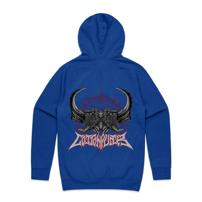 BLACK SPELL - Mens Pocket Hoodie - BACK PRINT