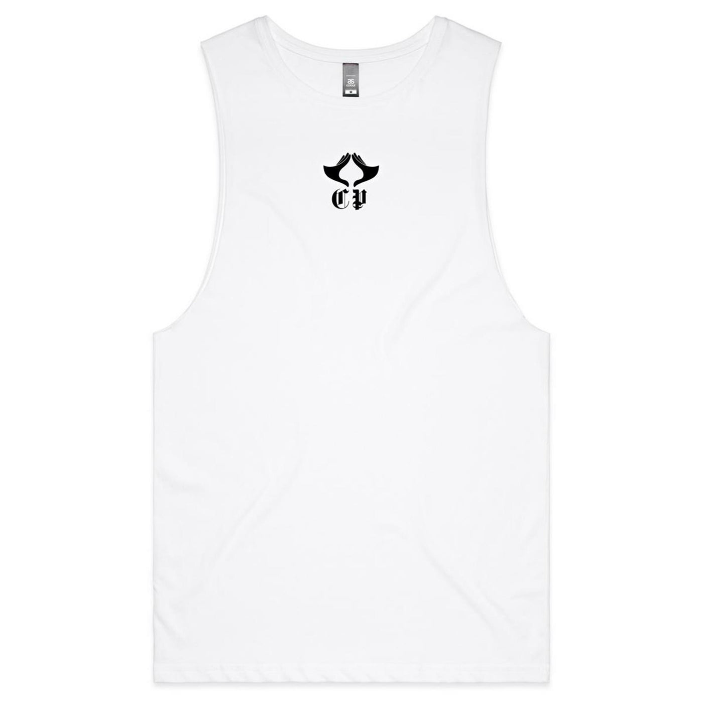 SUPPORT YOUR DEALER B&W - Mens Sleeveless T-Shirt - BACK PRINT