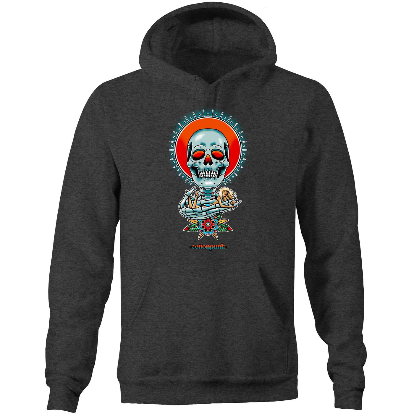 HAVE A NICE DEATH - Mens Pocket Hoodie - FRONT PRINT