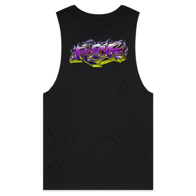 PANTHER (R) - Mens Sleeveless T-Shirt - BACK PRINT