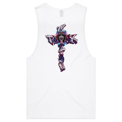 COTTONPUNK X CHILL - Mens Sleeveless T-Shirt - BACK PRINT