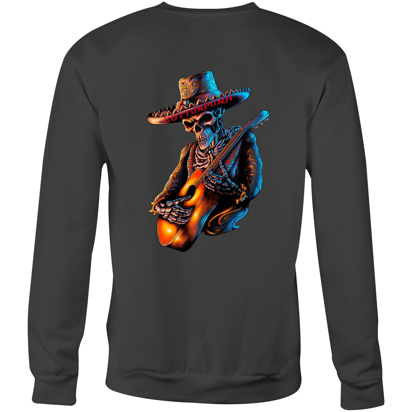 MARIACHI 2 - Mens Sweatshirt - BACK PRINT