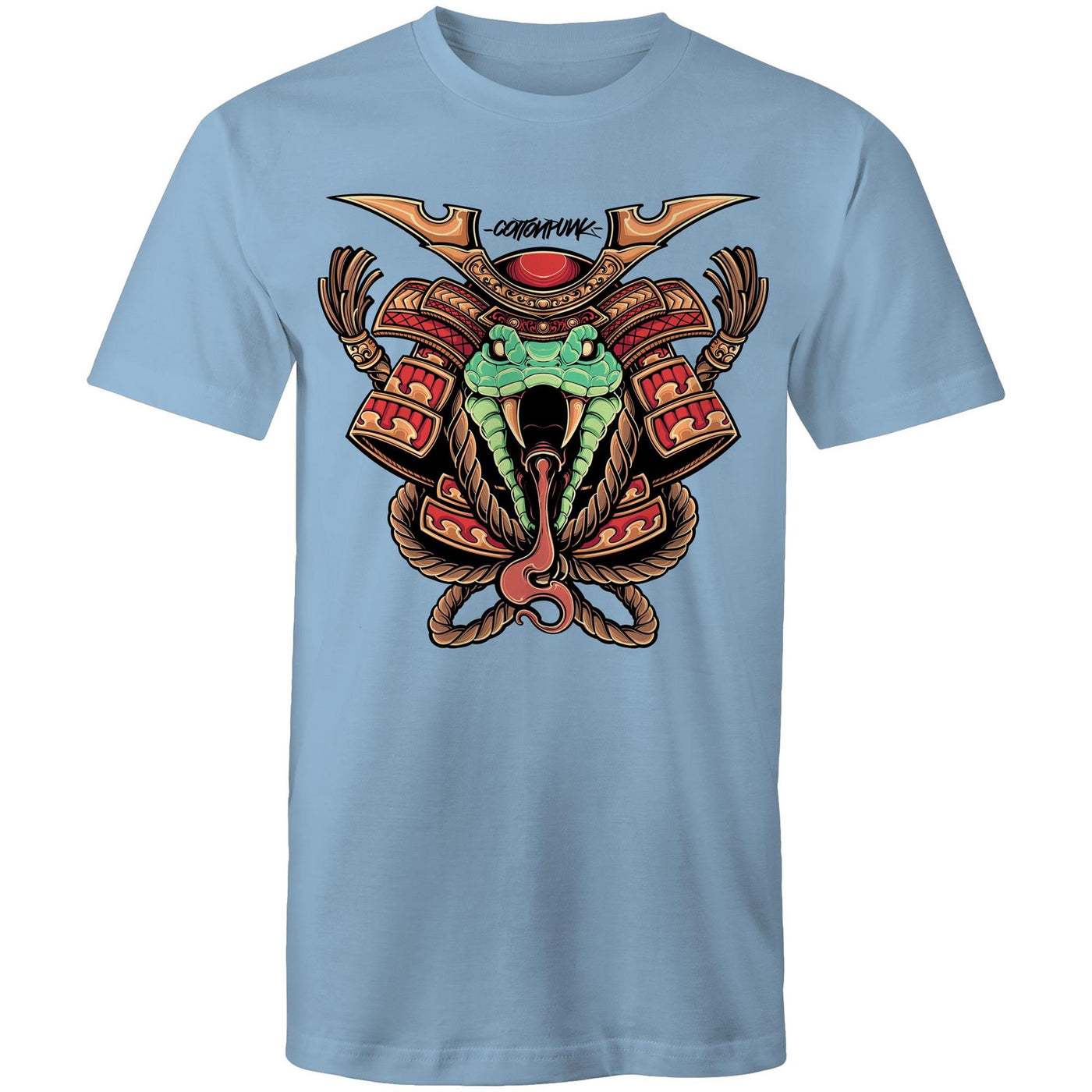 SPIRIT SNAKE - Mens T-Shirt - FRONT PRINT