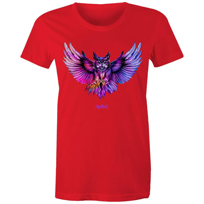 NIGHT HUNTER (W) - Womens T-Shirt - FRONT PRINT