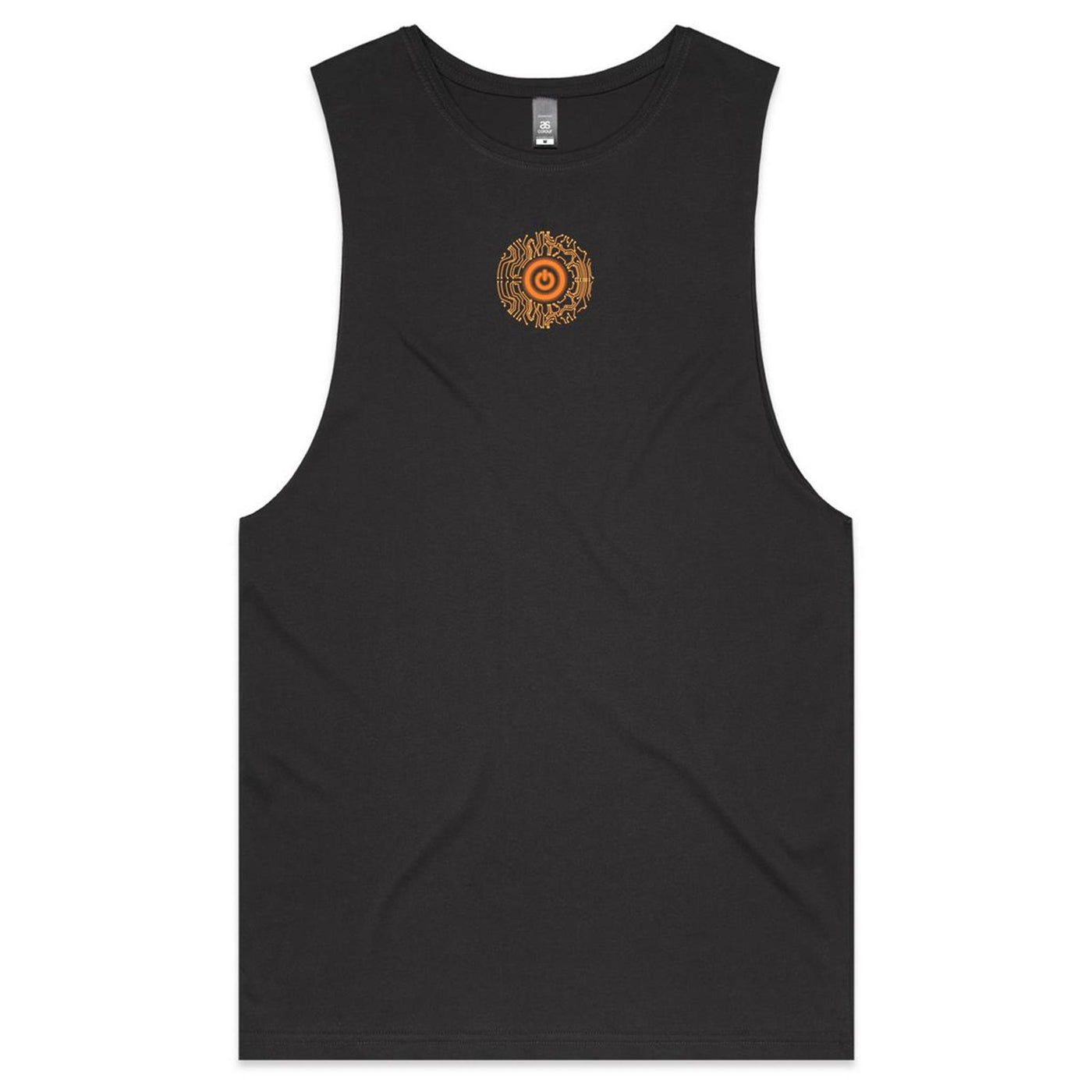 LOADING MATRIX 2 - Mens Sleeveless T-Shirt - BACK PRINT