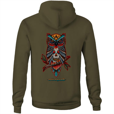 HIDEOUT - Mens Pocket Hoodie - BACK PRINT