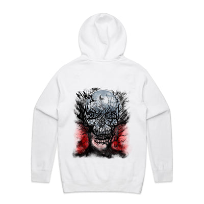 PIERCED SOUL - Mens Pocket Hoodie - BACK PRINT