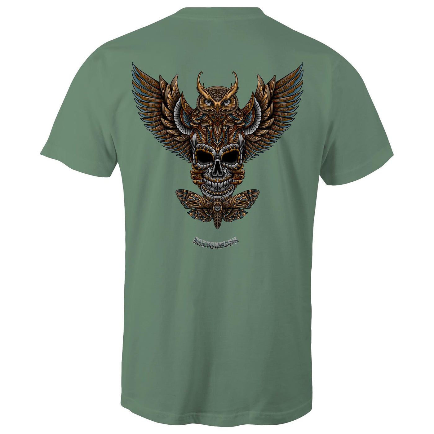 NIGHT HUNT - Mens T-Shirt - BACK PRINT