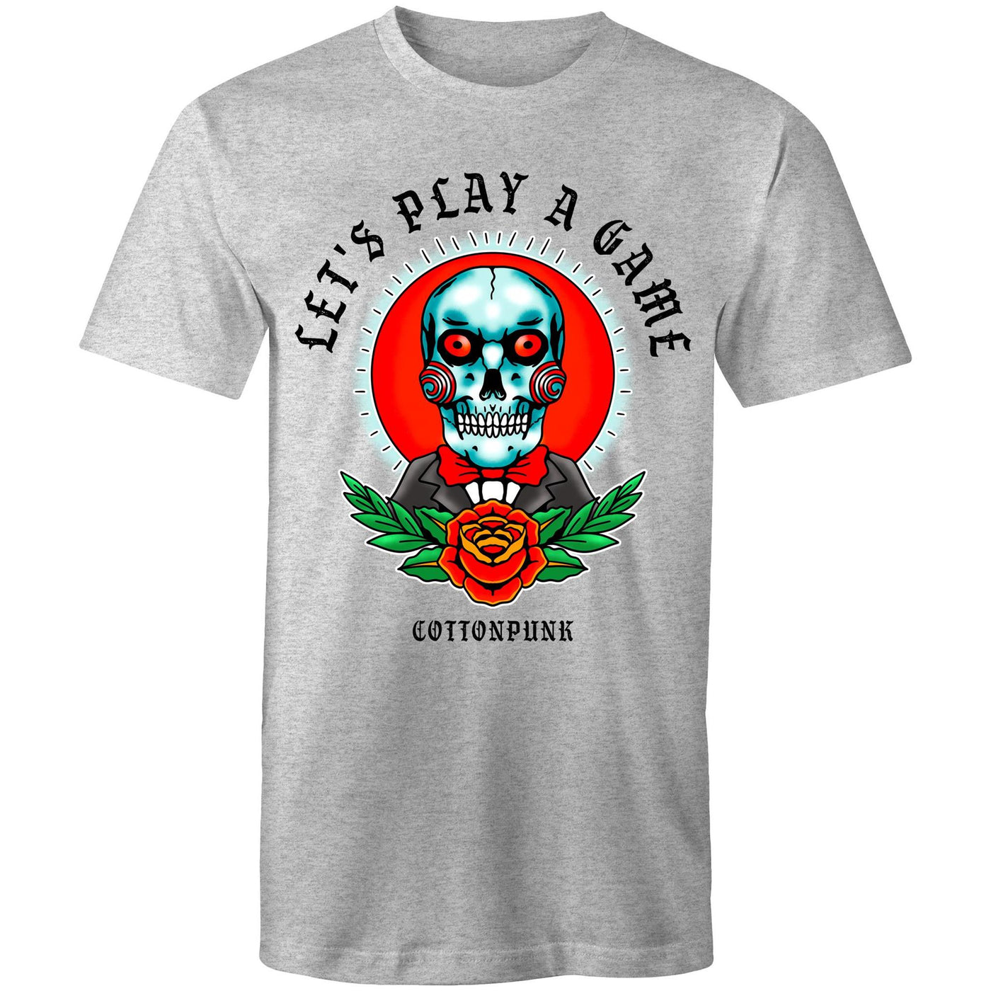 LET'S PLAY A GAME - Mens T-Shirt - FRONT PRINT