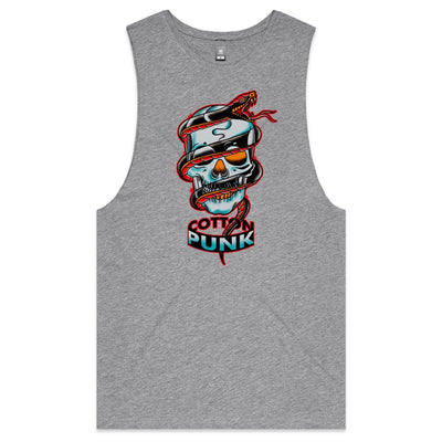 WRAPPED - Mens Sleeveless T-Shirt - FRONT PRINT