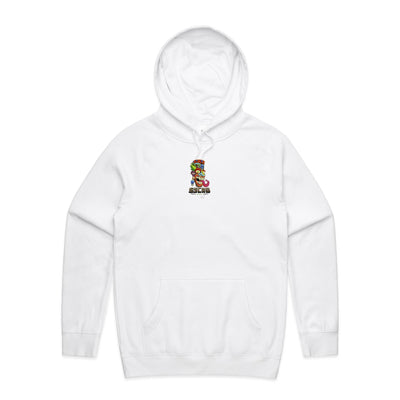 SYCHO (R) - Mens Pocket Hoodie - BACK PRINT