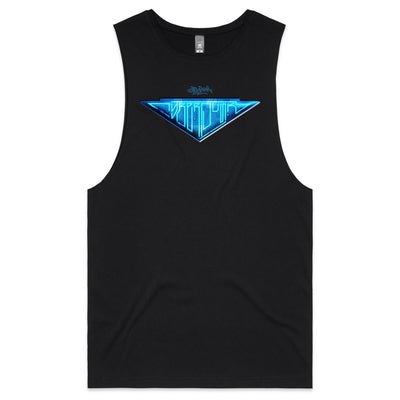 CBRPNK ELECTRO - Mens Sleeveless T-Shirt - FRONT PRINT