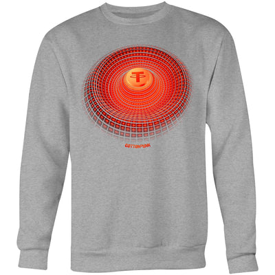 TETHER IV - Mens Sweatshirt - FRONT PRINT