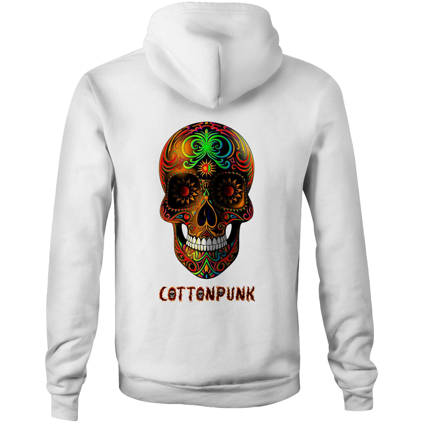 DEATH IN CANCÚN - Mens Pocket Hoodie - BACK PRINT