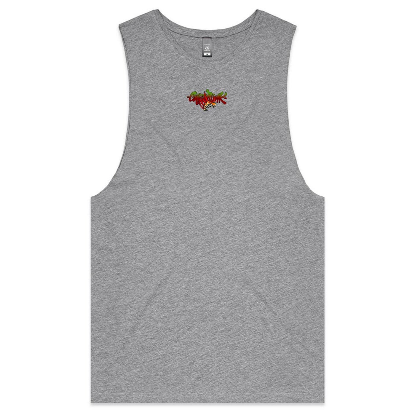 JUNGLE KING - Mens Sleeveless T-Shirt - BACK PRINT